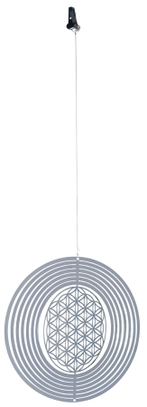 NATURE'S MELODY - COSMO Windspiel BLUME DES LEBENS ca. 12 cm